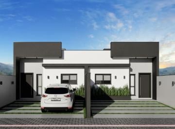Casa · 89m² · 2 Quartos · 2 Vagas · Casa geminada com 1 suíte + 2 dormitórios - Nova Barra velha - Barra velha - SC