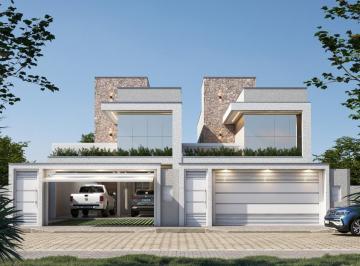 Casa · 143m² · 2 Quartos · 4 Vagas · Sobrado Geminado de alto padrão com 1 suíte + 2 dormitórios - Vila Nova - Barra