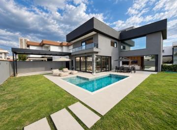 Casa · 568m² · 4 Quartos · 4 Vagas · Casa em Condomínio Mobiliada - Urbanova - Condomínio Monte Carlo - 4 Suítes - 568m² - Estuda Permuta