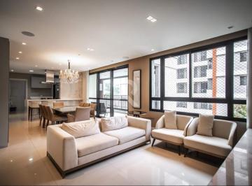 Apartamento · 170m² · 3 Quartos · 3 Vagas · Apartamento Mobiliado com Varanda Gourmet, 3 suítes para locação, 170 m² - Alto da Glória - Curitiba