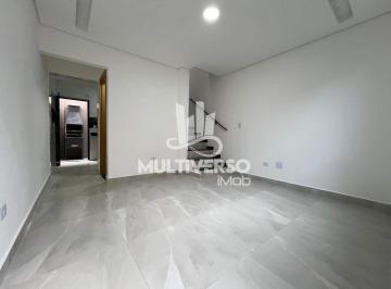 Casa · 54m² · 2 Quartos · 1 Vaga · Casa em condomínio - 2 dormitórios, lavabo, churrasqueira e vaga de garagem