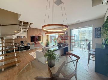 Apartamento · 110m² · 2 Quartos · 2 Vagas · Apartamento Duplex Mobiliado 110 m² | Vista Livre e Sofisticação no Brooklin