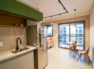 Apartamento · 41m² · 1 Quarto · Apartamento mobiliado no Brooklin para venda, 1 quarto, varanda, ar-condicionado, aceita pets