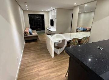 942830ede89cd4ea570c2e05c5ddde89edb085e3 · Apartamento com 3 dormitórios para alugar, 70 m² por R$ 4.577,00/mês - Vila Valparaíso - Santo André
