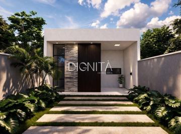 Casa · 102m² · 3 Quartos · 1 Vaga · Casa Plana 3 dormitórios, Baixa Grande - Aquiraz/Eusébio-CE