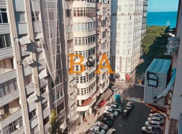 Apartamento · 159m² · 3 Quartos · 1 Vaga · B&A Vende 3 Quartos com Suíte, Vaga e Vista Lateral Mar em Copacabana!