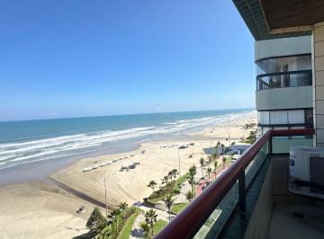 Apartamento · 55m² · 2 Quartos · 1 Vaga · Apartamento frente ao mar 2 quartos e suíte na Praia Grande SP