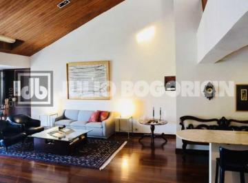 Apartamento · 450m² · 5 Quartos · 2 Vagas · Condomínio Village São Conrado). Incrível cobertura duplex, com aproximadamente