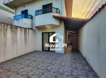 9b4b0cc20da3385f965e31990268b2e1c1f53509 · Sobrado Geminado para Aluguel com 2 Suítes, Quintal e Churrasqueira no Canto do Forte – 640m da Prai