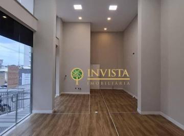 ab3426d168f1e79ea3f52b23fca8eba95c293b12 · Loja comercial com 54 m² privativos, localizada em Barreiros, São José, no Splendor Residence.