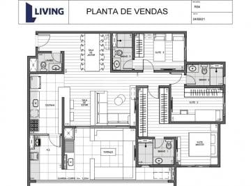 Apartamento Aluguel 125m² de 3 quartos · Apartamento com 3 quartos à venda em Vila primavera - SP