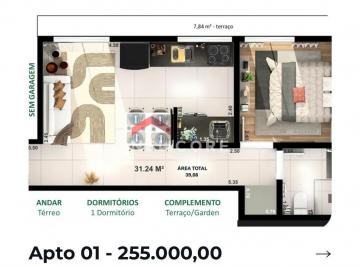 Apartamento · 31m² · 1 Quarto · Apartamento em Rua Professor Araújo Coelho - Jardim Líbano - São Paulo/SP