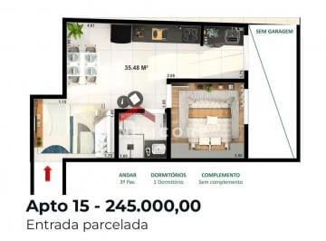 Apartamento · 35m² · 1 Quarto · Apartamento em Rua Professor Araújo Coelho - Jardim Líbano - São Paulo/SP