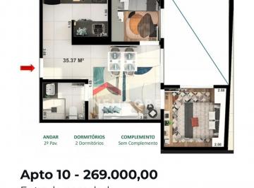 Apartamento · 35m² · 2 Quartos · Apartamento em Rua Professor Araújo Coelho - Jardim Líbano - São Paulo/SP
