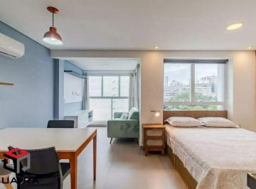 Apartamento · 30m² · 1 Quarto · 1 Vaga · Lindo Studio Todo Planejado em Pinheiros de 30m2 com 1 Quarto, Cozinha Gourmet, 1 Banheiro e 1 Vaga