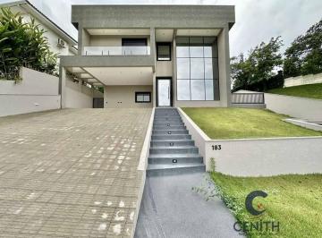 Casa · 332m² · 4 Quartos · 4 Vagas · Casa Moderna 0 km no Quinta de São Fernando c/ 332,44m2 - 4 Suítes e Lazer