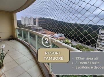 25598acb64f188f502dbc56abd1483877067d96e · Apartamento com 3 dormitórios para alugar, 133 m² por R$ 10.850,00/mês - Tamboré - Santana de Parnaí