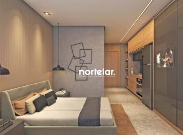 Ilustração do apartamento · Apartamento com 1 dormitório à venda, 38 m² por R$ 702.990,00 - Vila Pompeia - São Paulo/SP