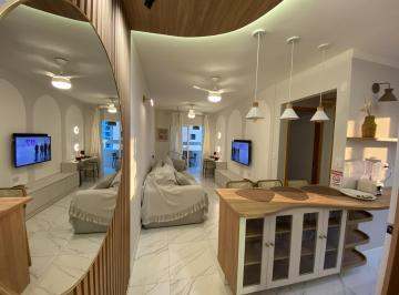 Apartamento · 1 Quarto · 1 Vaga · Lindo apartamento Mobiliado e Decorado na Guilhermina em Praia Grande SP