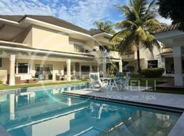 Foto 02 · Mansão de Luxo na Barra da Tijuca: Casa em Condomínio com 8 Quartos e 7 Suítes, Garagem Subterrânea 