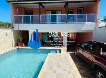 Casa de 3 quartos, Mongaguá · SOBRADO 3 SUITES PISCINA + EDICULA LADO PRAIA FINANCIAMENTO ITANHAEM