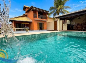 Foto 01 · Casa com 3 suítes à venda em Itanhaém Tupy, 134m², piscina, área gourmet, 350m da praia