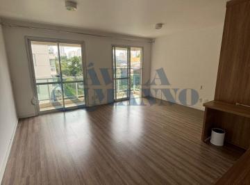 Sala · Residência moderna na Mooca: Apartamento com 1 quarto, 1 suíte, 1 sala e garagem na cidade de São Pa