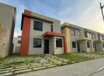 Foto 01 · Casa no Sim, Duplex, 4 Quartos, 2 Suítes, para Venda, no Reserva Lumière, em Feira de Santana, Área 
