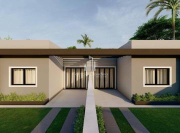 Casa · 76m² · 3 Quartos · 1 Vaga · Casa Nova Com 03 Dormitórios (1 Suíte) no Balneário Rainha
