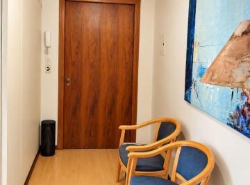 hall-entrada-sala-espera · Sala Comercial semimobiliada de 34 m² no Bom Fim