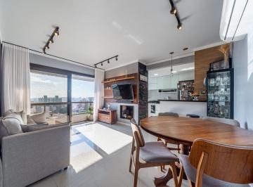 Apartamento · 75m² · 2 Quartos · 2 Vagas · Apartamento 2 Dormitórios com Suíte e 2 Vagas no Petrópolis – 75m²