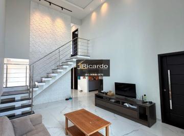 Casa de 4 quartos, Sobradinho · Oportunidade! Casa alto padrão condomínio rk 4 quartos 3 suítes com closet churrasqueira e vista