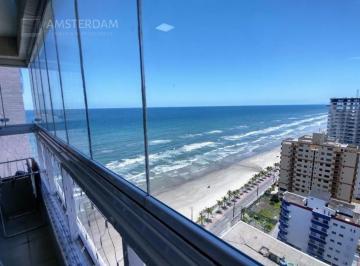 Foto 01 · Apartamento à venda em Mongaguá, com vista deslumbrante do mar, com 2 dormitórios sendo 1 suíte, var