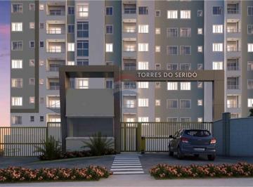 Apartamento · 50m² · 2 Quartos · Lançamento/Novo ZS - Vendo Apartamento 2/4 no Condomínio Torres do Seridó Nova Parnamirim (Aceita Fi
