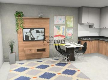 Casa · 45m² · 2 Quartos · 1 Vaga · Apartamento novo, semi-mobiliado, para locação, no Horto Florestal, 2 dormitórios, 1 vaga, 45 m2