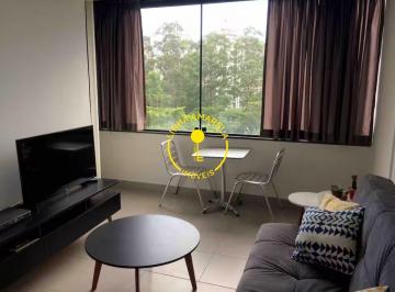 Apartamento · 40m² · 1 Quarto · 1 Vaga · Apartamento de 40m² com 1 quarto, 1 vaga mobiliado