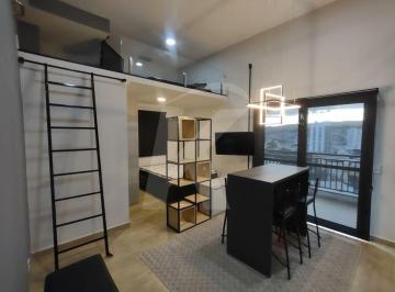 Apartamento · 32m² · 1 Quarto · Stúdio mobiliado, com mezanino, um dormitório e varanda na Vila Galvão em Guarulhos/SP