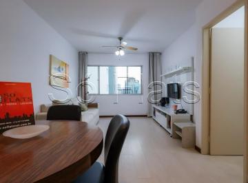 Apartamento · 42m² · 1 Quarto · 1 Vaga · Flat no Itaim, prox a Av. Pres Juscelino Kubitschek, Extra Itaim. Apto todo reformado, imperdível.