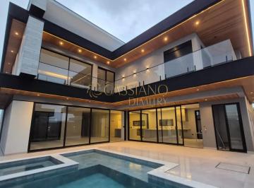 Casa · 451m² · 4 Quartos · 3 Vagas · Sobrado à venda de 486m² | 04 dormitórios, sendo suítes e 03 vagas de garagem | Condomínio Vivant |