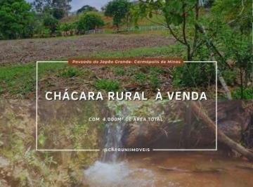 Rural · 4000m² · Chácara Rural à Venda em Carmópolis de Minas – 4.000 m² no Povoado do Japão Grande