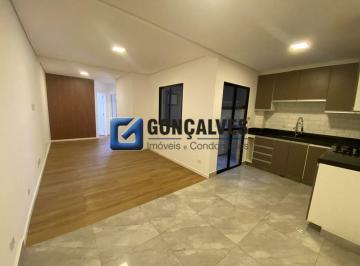 Sala dois Ambientes · Apartamento 2 Quartos mobiliado - Vila Valparaíso, Santo André (55 m², Frente)