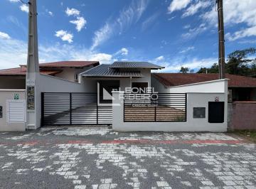 Casa · 77m² · 2 Quartos · 1 Vaga · Casa com 2 dormitórios, 77,00 m² à venda no bairro Padre Martinho Stein em Timbó - SC