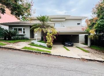Casa · 250m² · 4 Quartos · 4 Vagas · Sobrado no Portal do Paraíso II com Piscina, Lareira e 4 Dormitórios