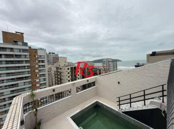 91dd36984ee77a92715480a520d2c93adfc5e815 · Cobertura à venda, 357 m² por R$ 3.500.000,00 - Pompéia - Santos/SP