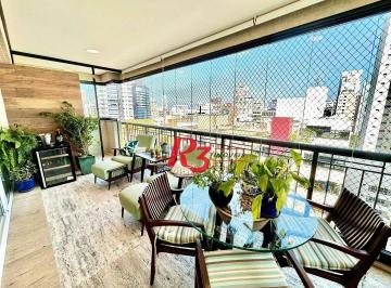 0aed2dd6617b761fc1d41cd453f6a3d6450a5967 · Apartamento à venda, 234 m² por R$ 3.990.000,00 - Boqueirão - Santos/SP
