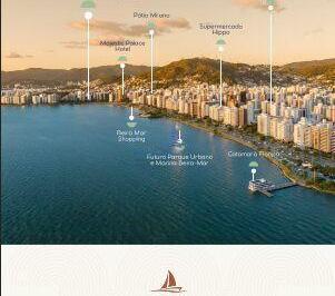 Apartamento · 27m² · 1 Quarto · 1 Vaga · Apartamento Alto Padrão - B7 Park Marina – Agronômica, Florianópolis