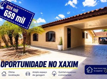 Casa · 170m² · 4 Quartos · 4 Vagas · Casa Térrea no Xaxim averbada com 170 m²