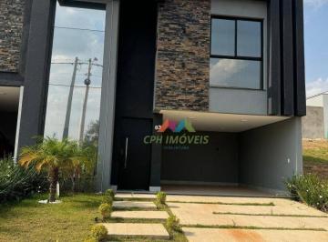 fachada · Casa à venda no Condomínio Gran Reserve - Indaiatuba, SP | CA1228