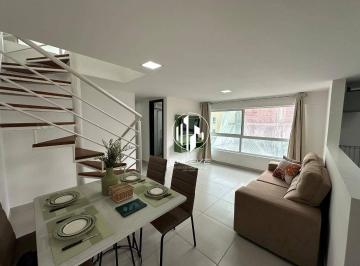 4b8b791b9bcb7f6acacb43534a6dd80d6a7084fc · Cobertura Duplex Mobiliada com 02 quartos à 50m da Praia do Cabo Branco