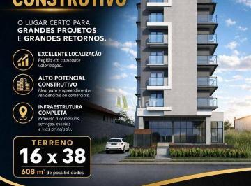 bb0011c33c96b51085afe04b1e2b5d1bff5780a4 · Terreno à venda, 608 m² por R$ 1.550.000,00 - Centro - Pinhais/PR